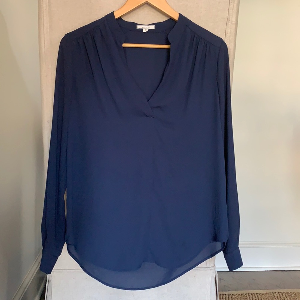 Pleione Navy Long Sleeve Shirt